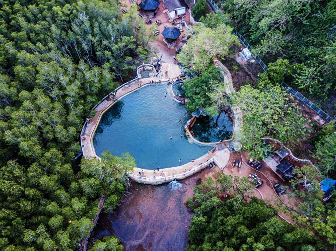 Hot springs near Coron
