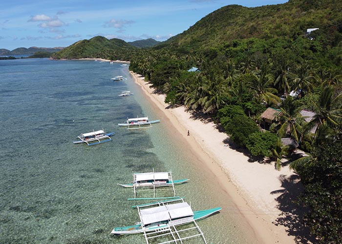Coron Palalwan Island Ocam Ocam Beach