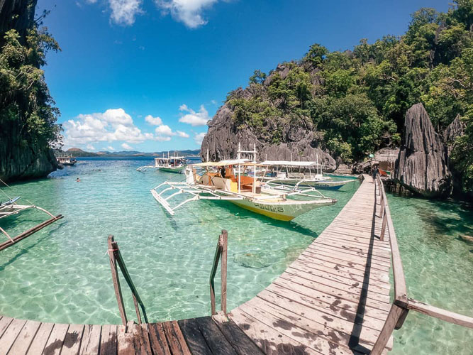 best island hopping trips in Coron