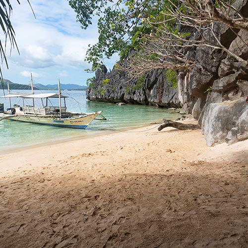 Coron beach